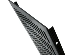 MS Beschläge Alu-Gitter 150 x 1000 mm Anthrazit RAL 7016 Luftzirkulation