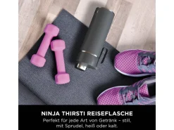 Ninja Trinkflasche Thirsti DW1801EUUKGY 530 ml Grau