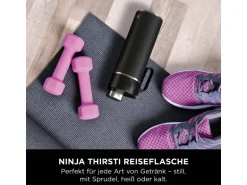 Ninja Trinkflasche Thirsti DW1801EUUKBK 530 ml Schwarz