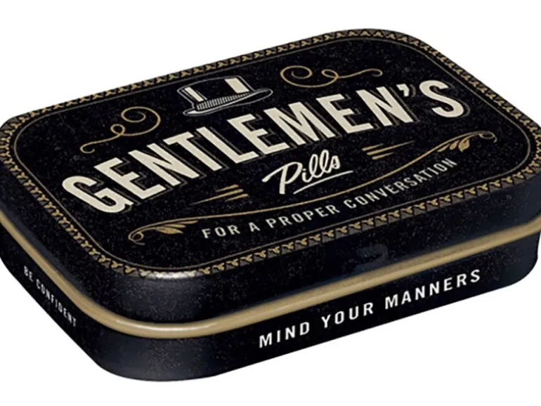 Nostalgic-Art Pillendose Gentlemen's Pills