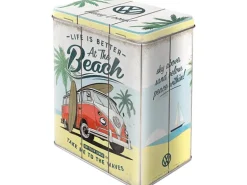 Nostalgic-Art Vorratsdose VW Bulli - Beach L 10 cm x 14 cm x 20 cm