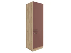 OPTIFIT Bari407 Küchen-Apothekerschrank 60 cm Rostrot