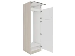 OPTIFIT Faro220 Küchen-Geräteumbauschrank 60 cm Anthrazit