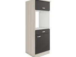 OPTIFIT Faro220 Küchen-Geräteumbauschrank 60 cm Anthrazit