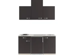OPTIFIT Faro220 Miniküche 150 cm Anthrazit