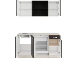 OPTIFIT Faro220 Miniküche 150 cm Anthrazit