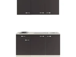 OPTIFIT Faro220 Miniküche 150 cm Anthrazit