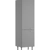 Optifit Küchen-Hochschrank Mats825 60 cm x 211,8 cm x 58,4 cm Basaltgrau