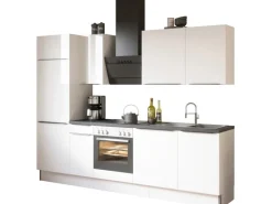 Optifit Küchenzeile Optikoncept Arvid 270 cm Weiß