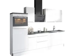 Optifit Küchenzeile Optikoncept Arvid 270 cm Weiß
