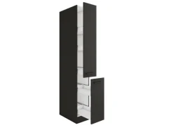 OPTIFIT Madrid420 Küchen-Apothekerschrank 30 cm Anthrazit Matt