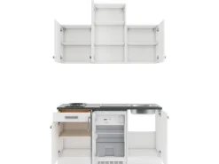 OPTIFIT Oslo214 Miniküche 150 cm Weiß