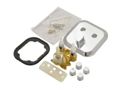 PaulGurkes Duschsystem Unterputz Select Armatur Set Regendusche