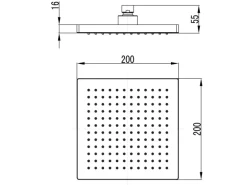 PaulGurkes Duschsystem Unterputz Select Armatur Set Regendusche