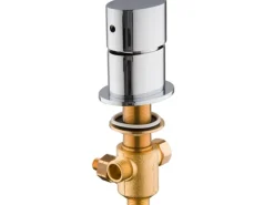 PaulGurkes 4-Loch Wannenrandarmatur Wannenkombination oval