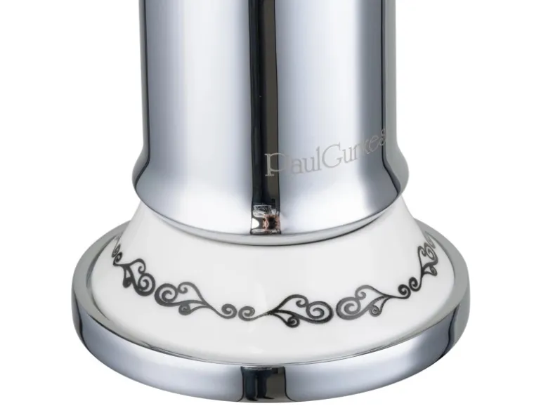 PaulGurkes Nostalgie Wasserhahn Einhandmischer Retro Waschtischbatterie Glänzend