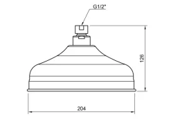 PaulGurkes Regendusche bronze Retro Unterput Duschsystem