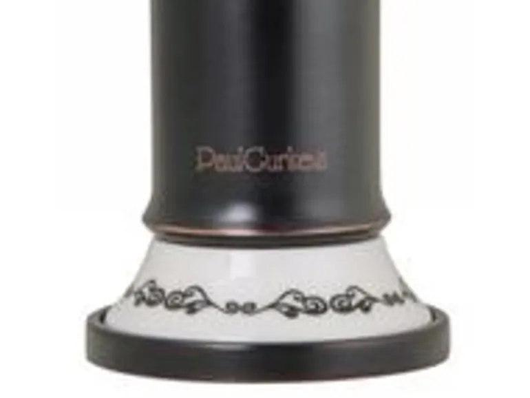 PaulGurkes Schwarze Retro Waschtischarmatur Einhandmischer Bordüre Nostalgie Wasserhahn