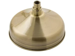 PaulGurkes Unterputz Nostalgie Retro Antik Regendusche Set Messing Bronze