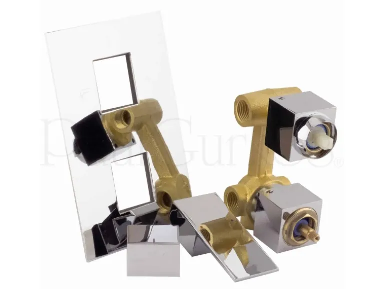 PaulGurkes Unterputz Wannen Set mit Regendusche