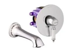 PaulGurkes Unterputz Waschtischarmatur 2-Loch Nostalgie Retro