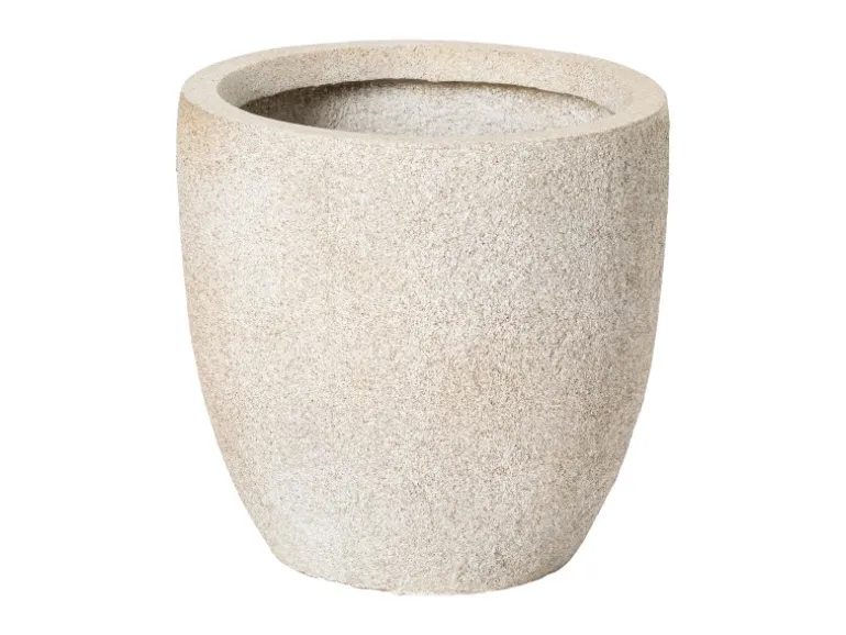 Pflanztopf 26 cm x 26 cm x 25 cm Beige