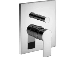 pianura Badewannen-/Brause-Einhebelmischer Unterputz Giulia für 2 Verbraucher in Chrom