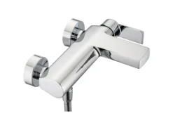 pianura Badewannen-Einhebelmischer Aufputz Giulia mit Brauseanschluss in Chrom