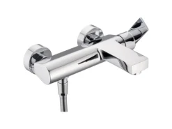 pianura Badewannen-Einhebelmischer Aufputz Giulia mit Brauseanschluss in Chrom