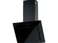 PKM Dunstabzugshaube 9039X kopffrei Schwarz Glas 60 cm EEK: A