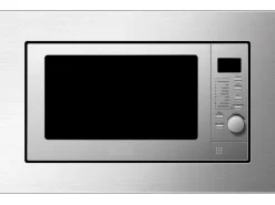 PKM Einbau-Mikrowelle MW800.8-20G-EB mit Grill Silber Edelstahl 800 W