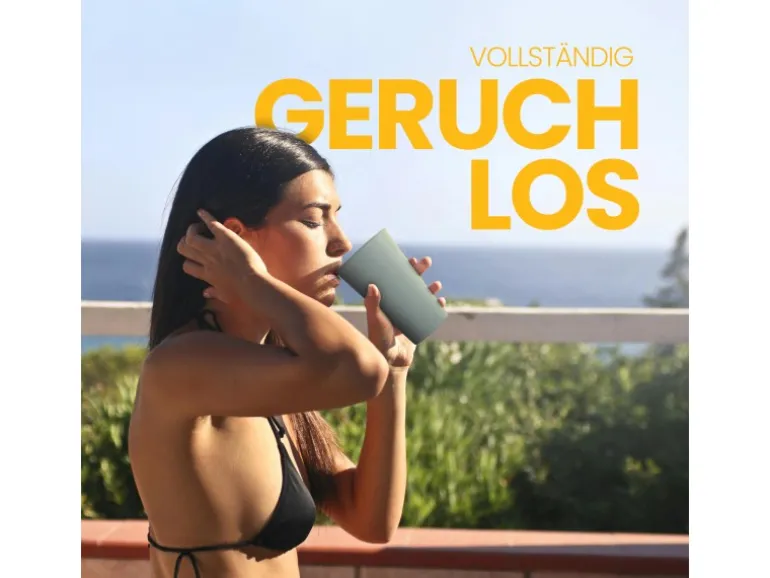 ProHome Becher Kunststoff Grün 0,4 Liter 4er Pack