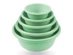 ProHome Schüssel 5er Set Grün