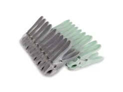 ProHome Wäscheklammern Anthrazit Grün 40er Pack