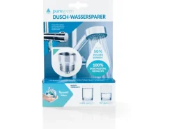 puregreen Wassersparer für Dusche Chrom