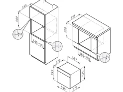 Pyramis Backofen PO78052009PBL Black Edition