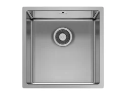 Pyramis Edelstahlbecken Astris Universal 1B 44 cm x 44 cm Edelstahl