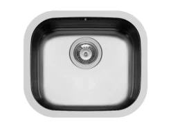 Pyramis Edelstahlbecken Kiba Square 44,6 cm x 38,6 cm Edelstahl