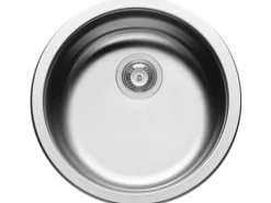 Pyramis Einbaubecken CR rund