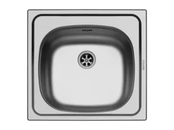 Pyramis Einbaubecken E 33 1B 46,5 cm x 43,5 cm Edelstahl