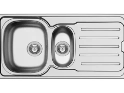 Pyramis Einbauspüle Vera (100x50) 1 1/2B 1D inkl. Restebeckeneinsatz