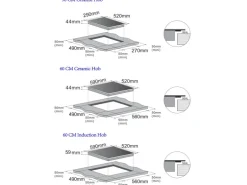 Pyramis Kochfeld HC31233FMB