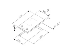 Pyramis Kochfeld PHC31233FMB