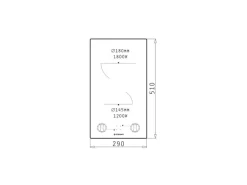 Pyramis Kochfeld PHC31233FMB