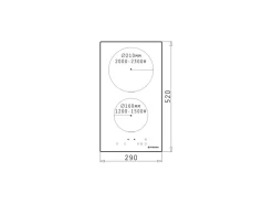 Pyramis Kochfeld PHI32230FMB