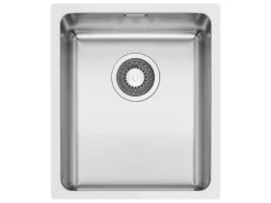 Pyramis Spülbecken Lydia 1B Flacheinbau Edelstahl 34 cm x 40 cm