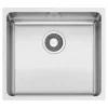 Pyramis Spülbecken Lydia 1B Flacheinbau Edelstahl 45 cm x 40 cm