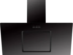 Respekta Dunstabzugshaube CH22010/90SBZ++ Kopffrei 90 cm Schwarz