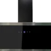 Respekta Dunstabzugshaube CH89090S Kopffrei 90 cm Schwarz