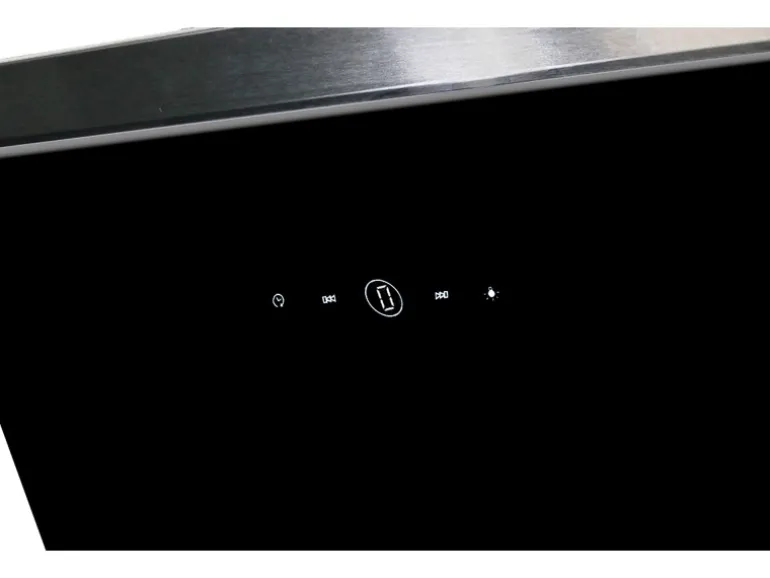 Respekta Dunstabzugshaube CH89090S Kopffrei 90 cm Schwarz